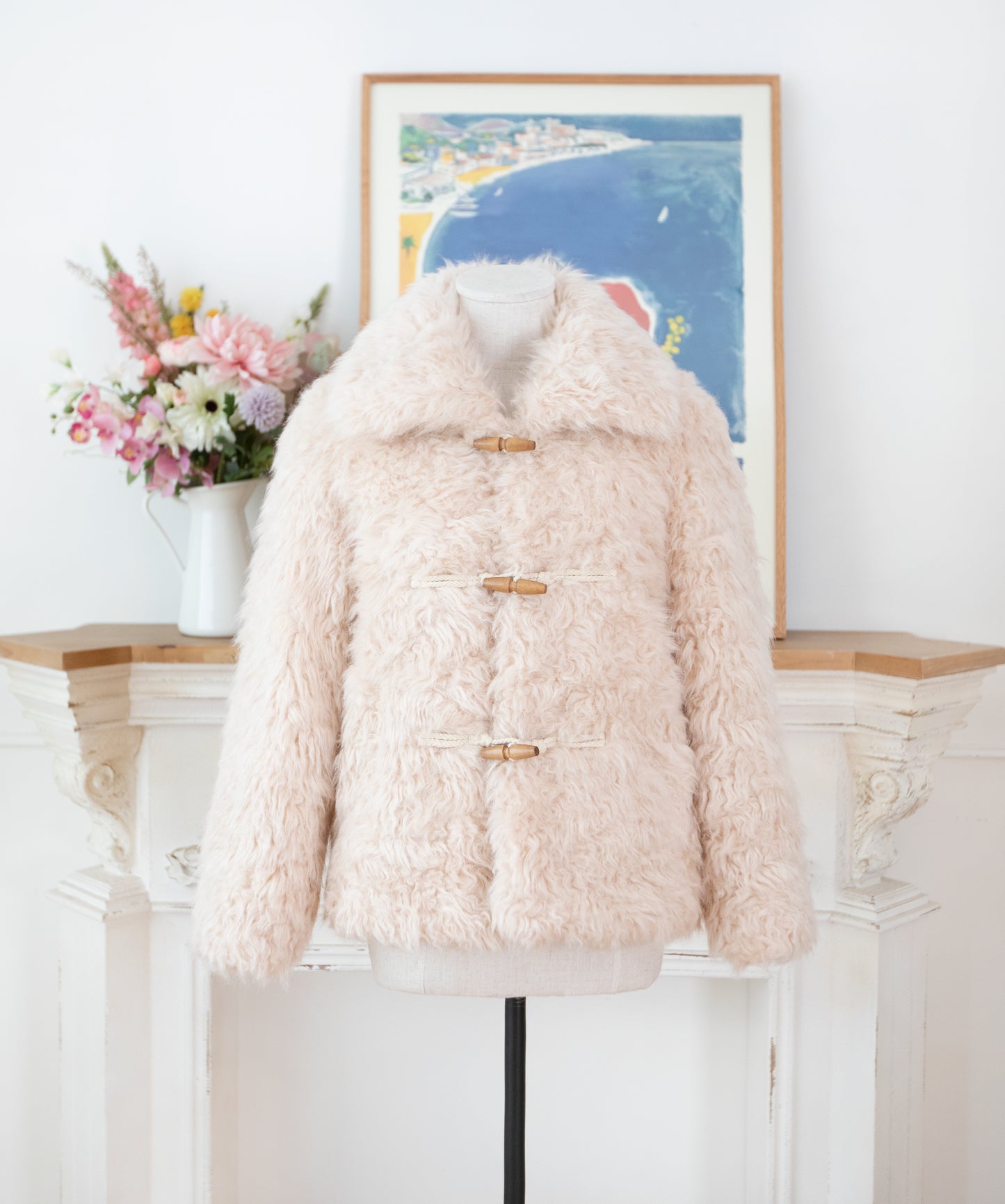 "I Smell Snow" Faux-fur Jacket