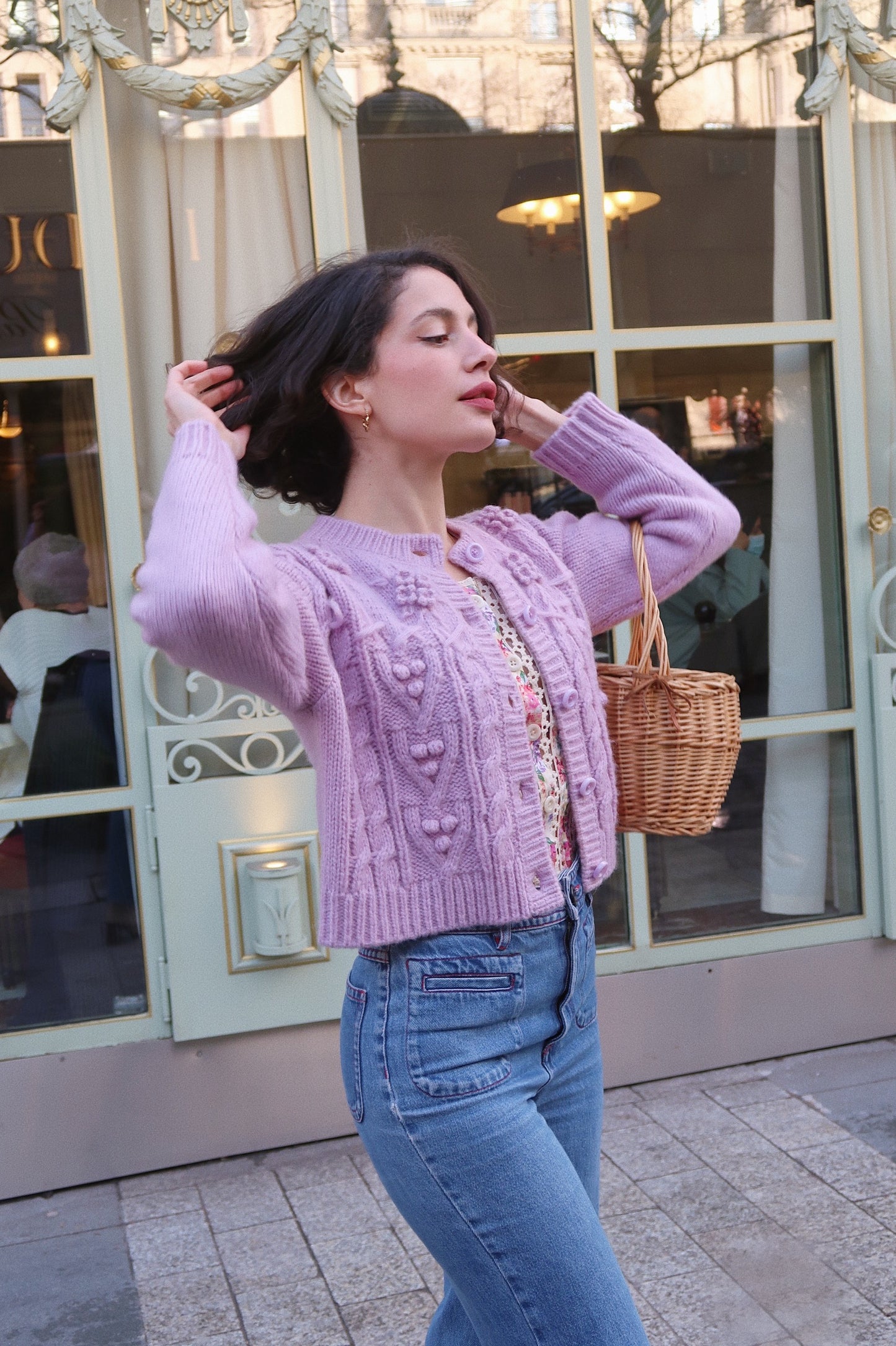 Lilac Haze Cardigan